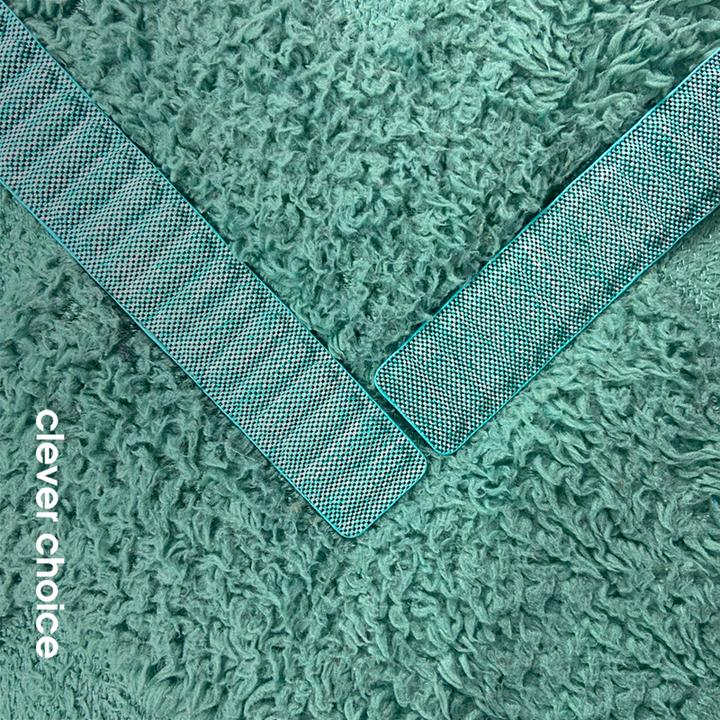 Productafbeelding Crong Melange - Magnetarmband für Apple Watch 42/44/45/49 mm (türkis melanz) (Nylon)