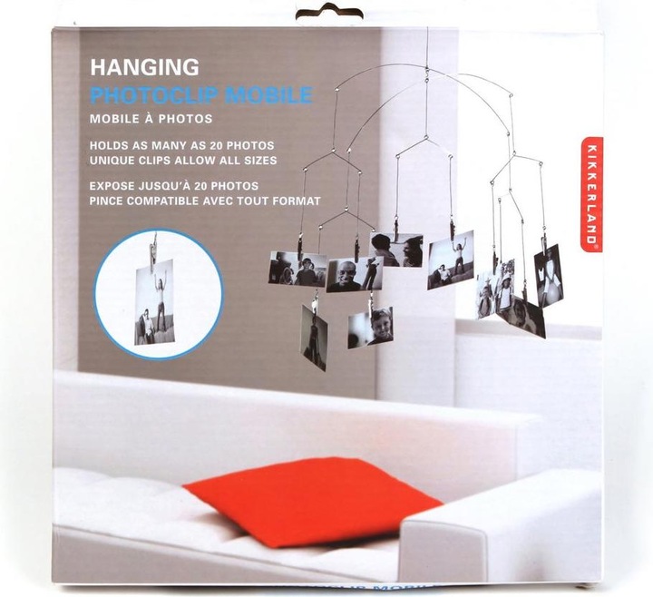Actual product image Kikkerland Photo Clip Mobile (Various)
