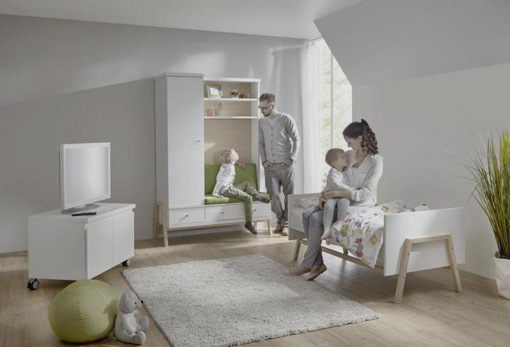 Produktbild Schardt Kombination Holly Nature Schrank mit Wickelkommode (131.50 cm)