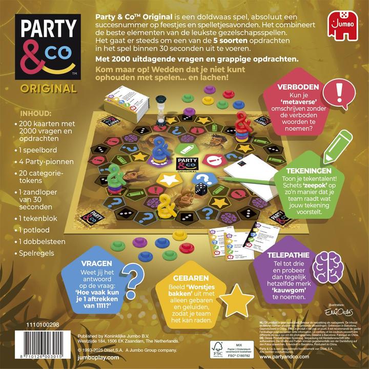 Productafbeelding Jumbo Party & Co. - Original (NL) (Nederlands)