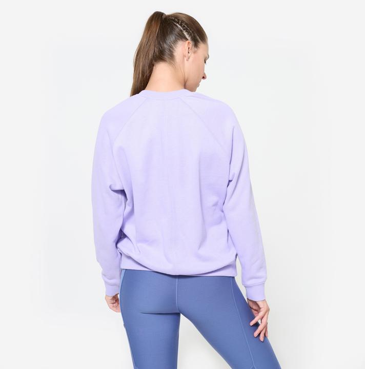 Produktbild Domyos Sweatshirt Damen Baumwollgewebe - lavendel (S)