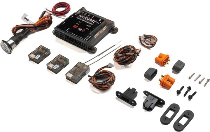 Actual product image Spektrum AR10400T 10 Channel PowerSafe Telemetry Receiver