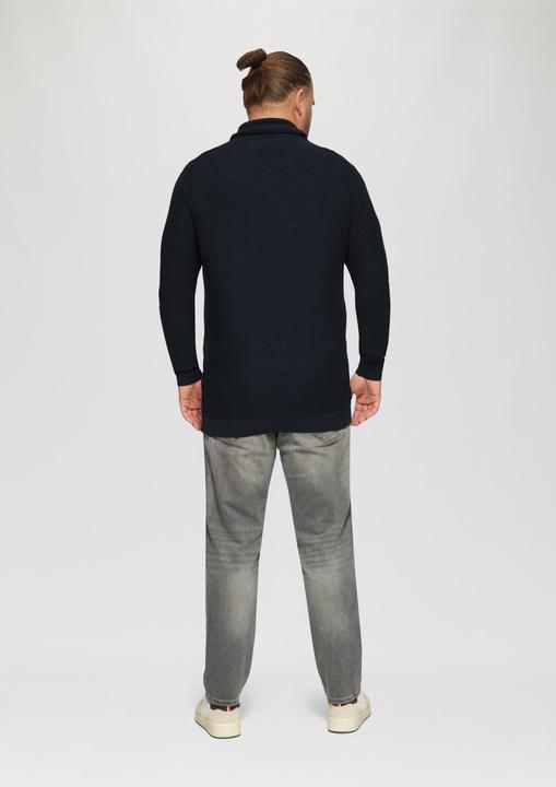 Immagine prodotto s.Oliver Strickpullover Strickpullover mit Schalkragen (XXL)