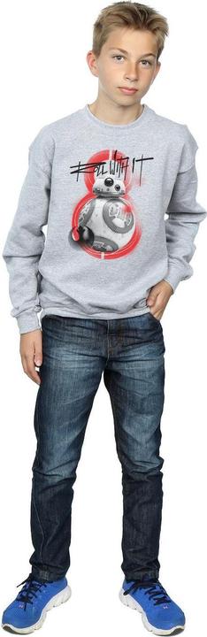 Image du produit Star Wars - Sweat THE LAST JEDI BB-8 ROLL WITH IT - Garçon (140, 146)