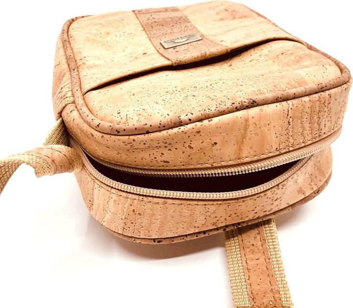 Image du produit Montado Sac en liège "Cross Stripe" naturel