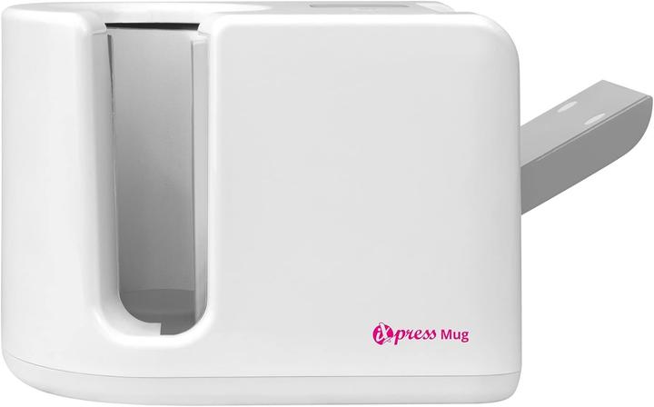 Produktbild PlottiX PL0301011 iXpress Mug Tassenpresse, Metall, Weiss, 27,5 x 21 x 20cm