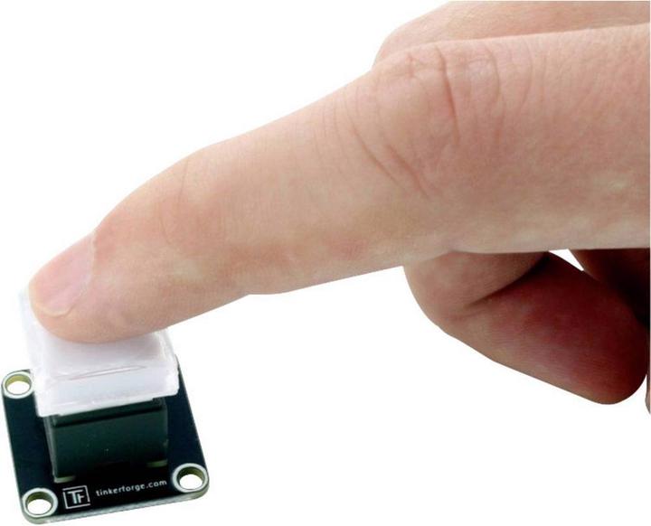 Actual product image Tinkerforge R LED Button Bricklet