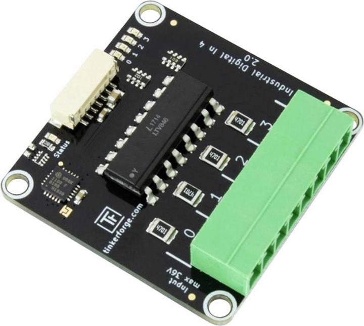 Actual product image Tinkerforge Industrial Digital In 4 Bricklet 2.0