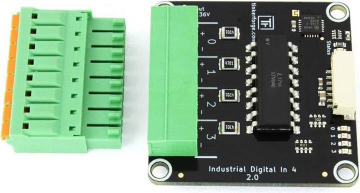 Actual product image Tinkerforge Industrial Digital In 4 Bricklet 2.0