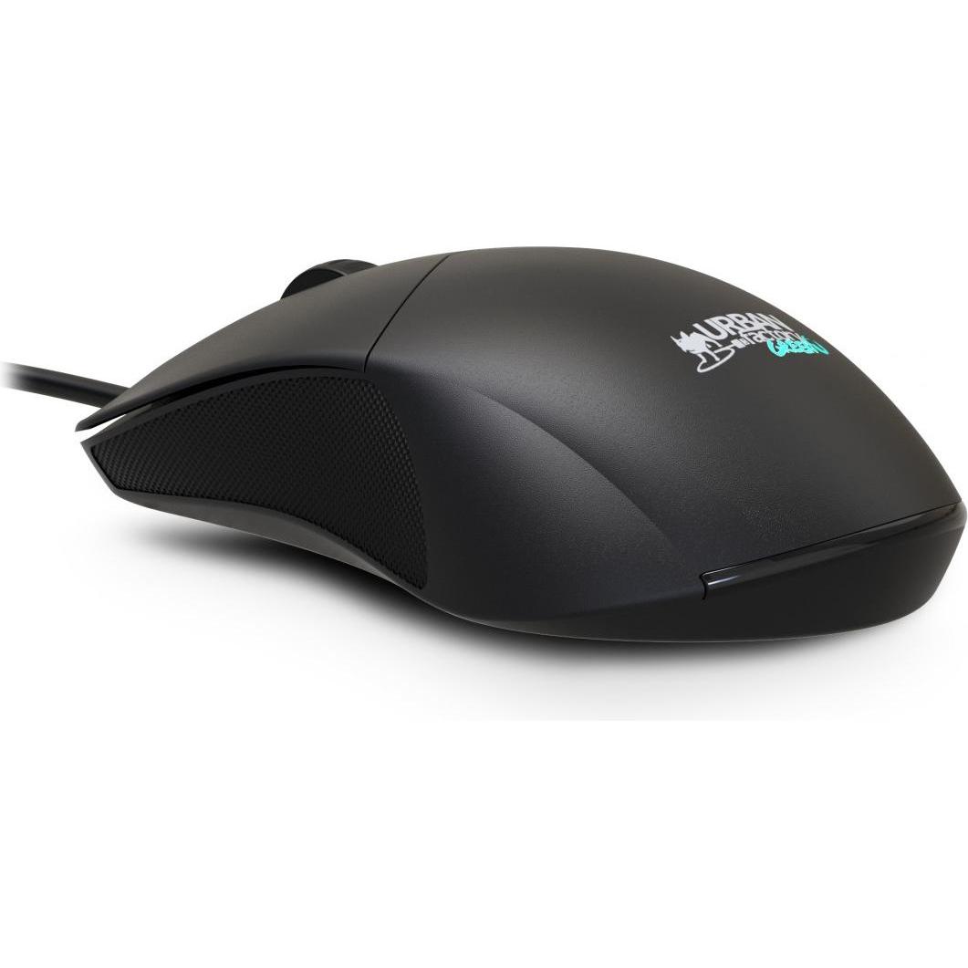 Thumbnail - Urban Factory Souris filaire Eco-conçue (Kabelgebunden), Maus, Schwarz