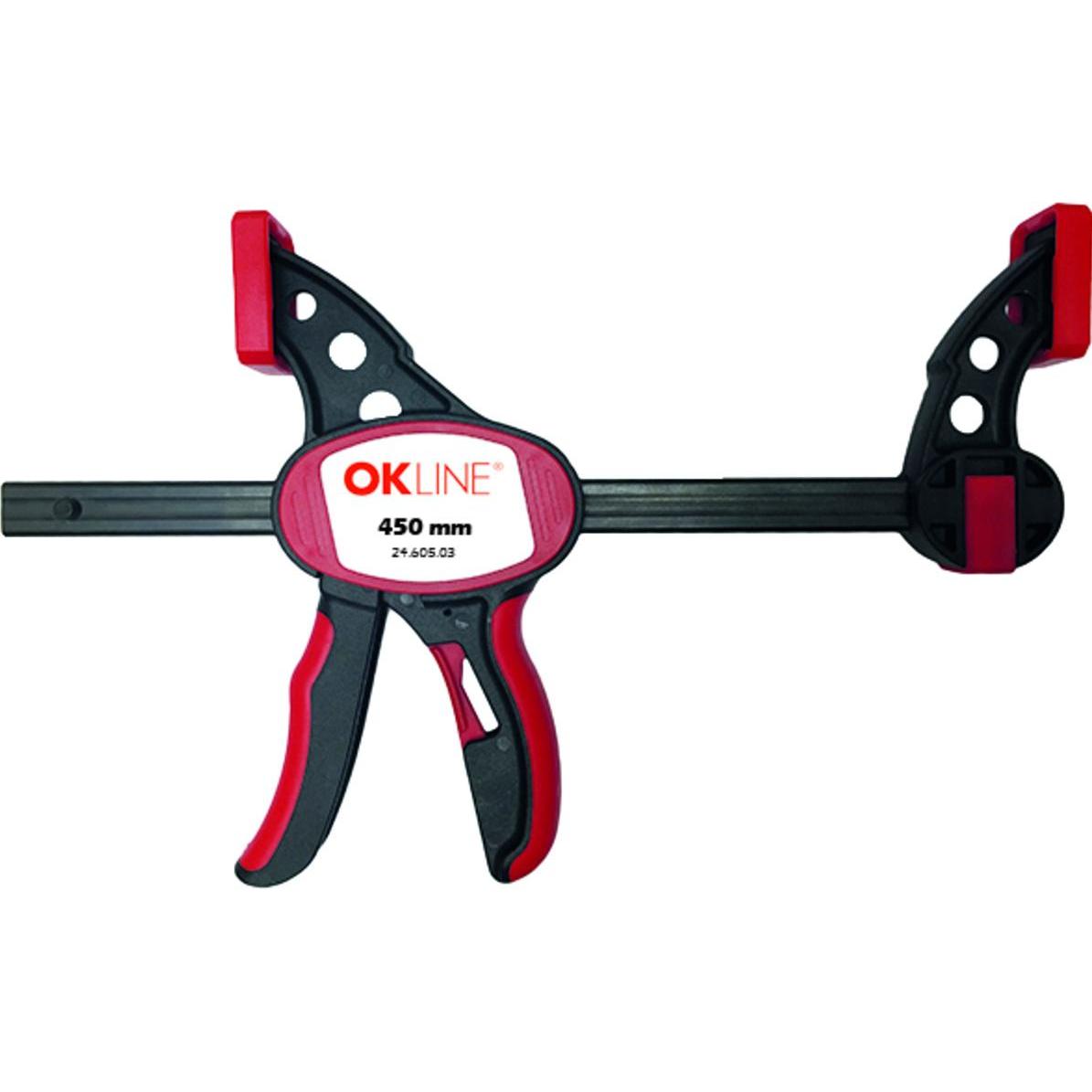 Thumbnail - OK-Line, Schraubstock + Zwinge, Einhand-Schnellzwingen (450 mm)