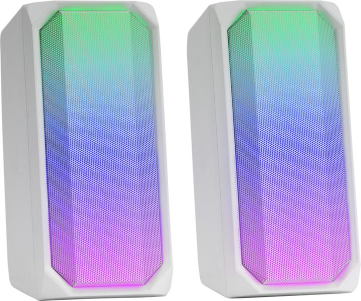 Produktbild Mars Gaming Enceintes Bluetooth Msrgb RGB (Blanc)