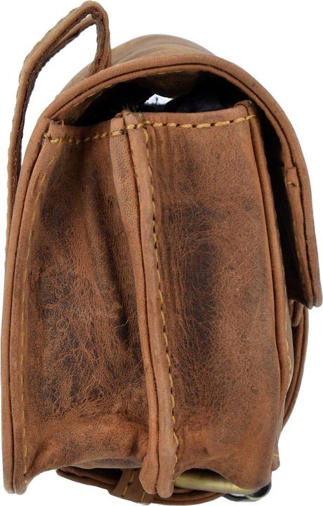 Actual product image Greenburry Vintage Military Belt Bag Leather 16 cm