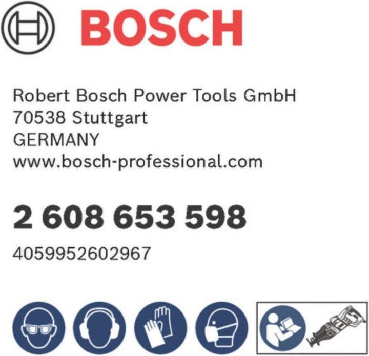 Actual product image Bosch Zubehör Reciprocating saw blade set: S 1122 BF + 1 Expert S 1155 HHM, 25 pcs.