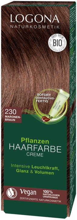 Actual product image Logona Herbal Hair Colour Cream (230 chestnut brown)