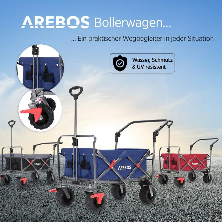 Produktbild Arebos Bollerwagen