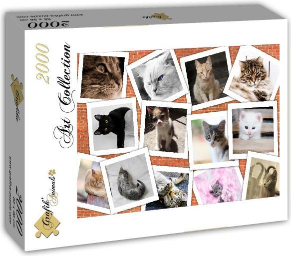 Produktbild Grafika Puzzle 2000 pieces Cats (2000 Teile)