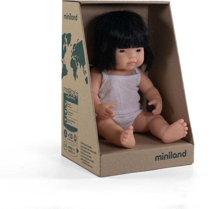 Actual product image Miniland Asian girl