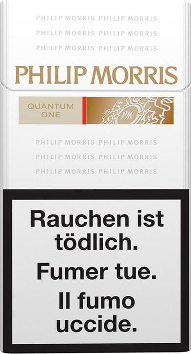 Actual product image Philip Morris Quantum One 100 Box