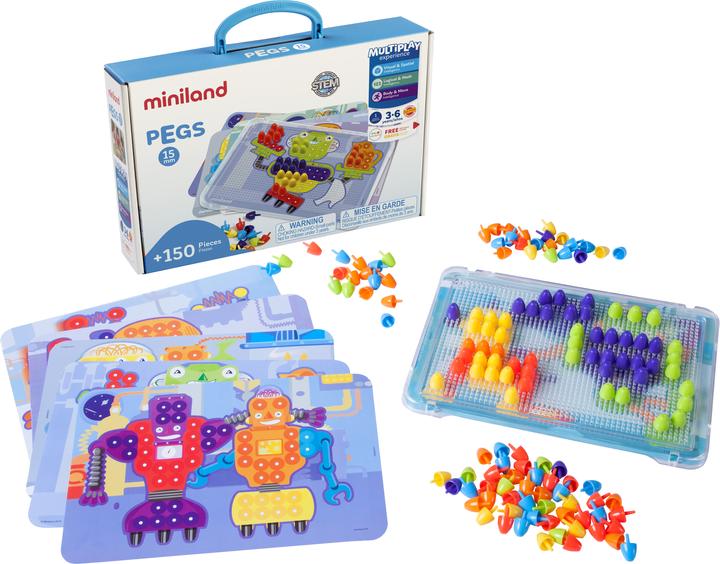Produktbild Miniland Pegs (150 Teile)