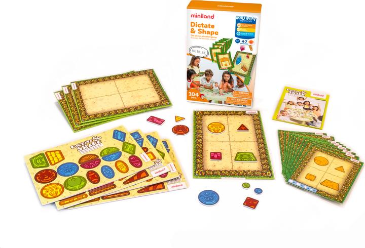 Actual product image Miniland Dictate Shape (4 - 7 years)