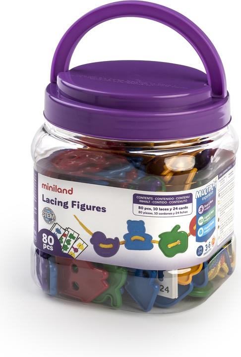 Actual product image Miniland Figures To Thread (4 - 7 years)