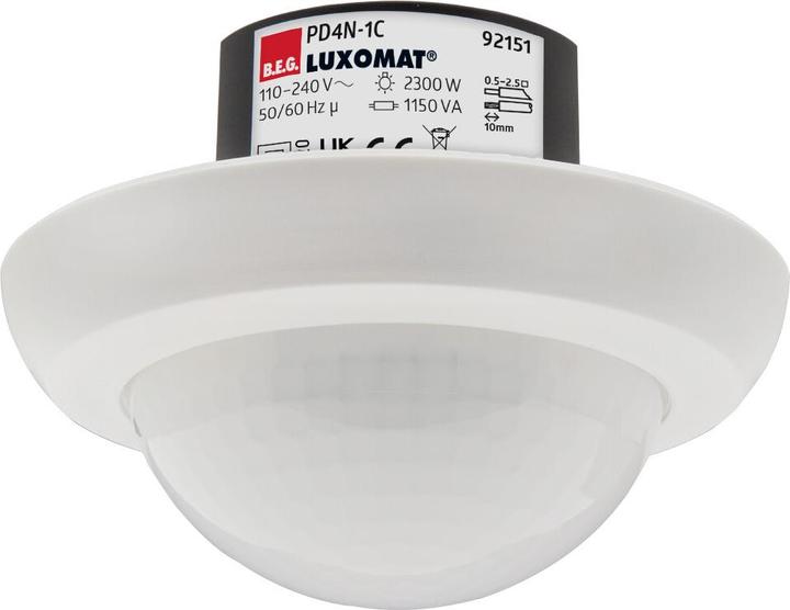 Produktbild BEG 92151 Präsenzmelder PD4-1C-UP (8 m)