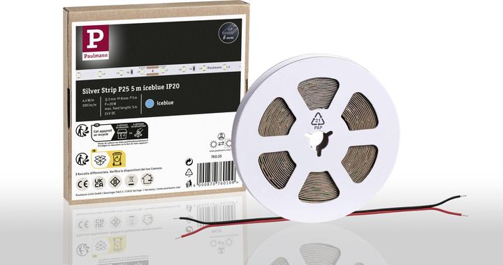 Image du produit Paulmann Pro Strip Silver P25 (Bleu, 500 cm, Intérieur)