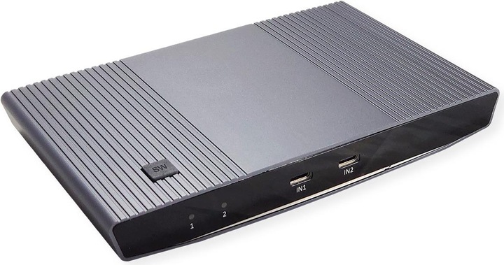 Produktbild Roline KVM Switch 2fach/Dock USB-C