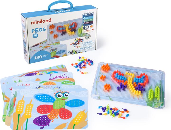 Produktbild Miniland Pegs (180 Teile)