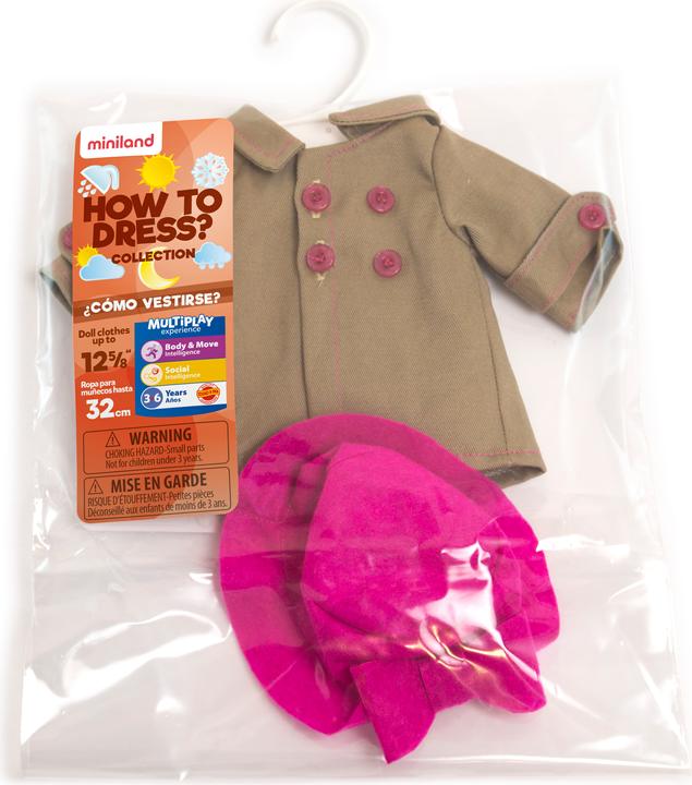 Produktbild Miniland Set mit Hut