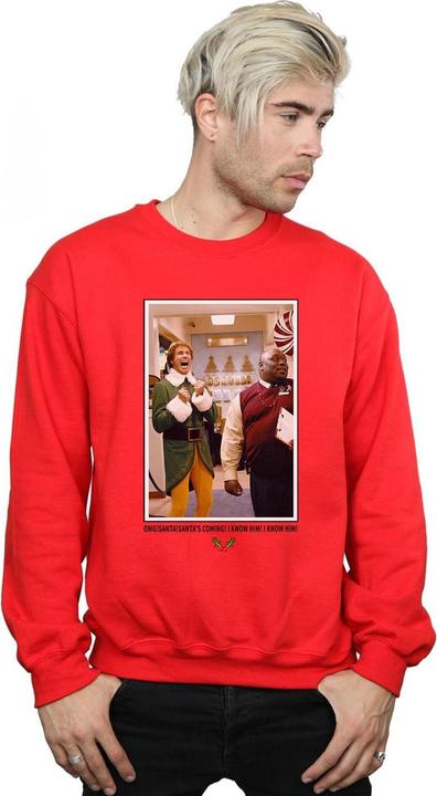 Produktbild Elf OMG Santa Photo Sweatshirt (5XL)