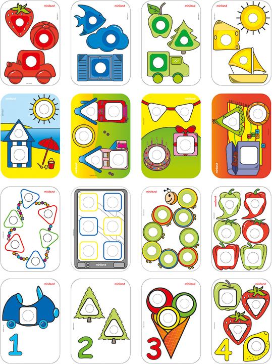 Image du produit Miniland Vis Et Écrous (36 pièces)