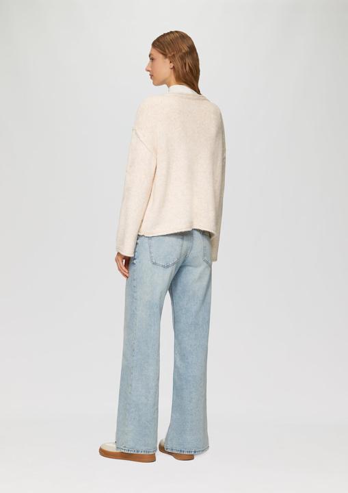 Produktbild S.Oliver Strickpullover Strickpullover mit weiten Ärmeln im Relaxed Fit (44)