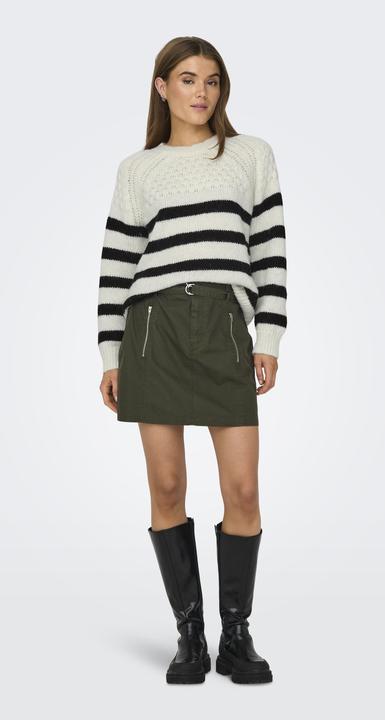 Produktbild Only ONLBILLIE LIFE LS STRIPE O-NECK EX KNT Strickpullover (XL)