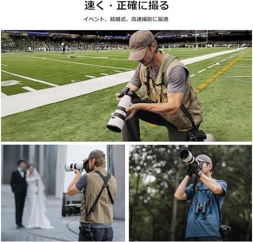 Actual product image Pgytech Camera Strap Master Wilderness Green (Shoulder strap)