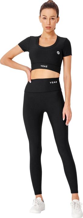 Produktbild Yeaz CLUB LEVEL SET Short Top Leggings M (Black) (M)