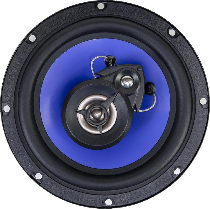 Productafbeelding PNI Coaxiale autoluidsprekers HiFi650, 120 W, 16,5 cm, 3-weg, inclusief rooster, set van 2 (16.50 cm)