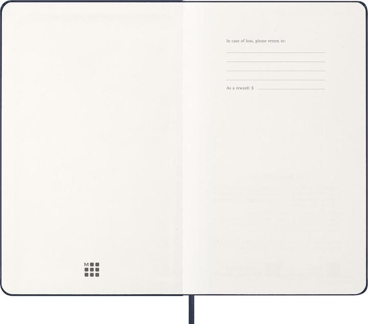 Actual product image Moleskine Weekly calendar (A5, Large 13x21, 1 week / 1 page)