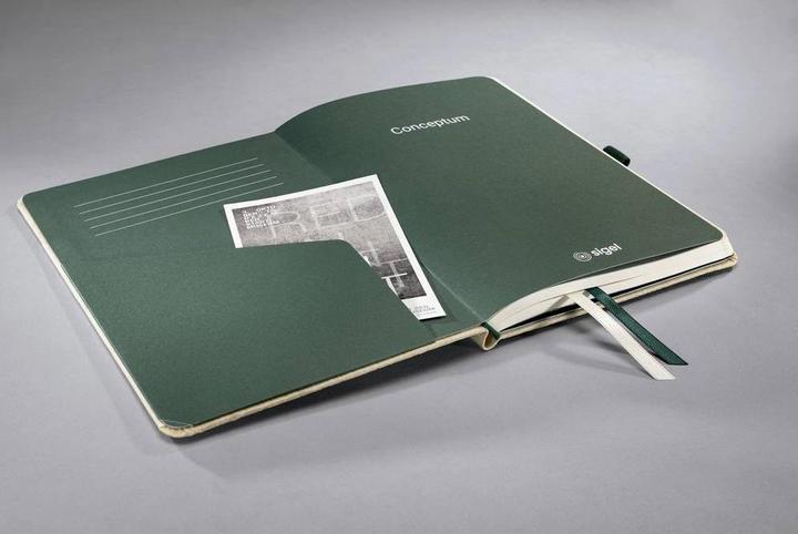 Image du produit Sigel HARDCOVER - Carnet de notes (A5, Quadrillé, Couverture rigide)