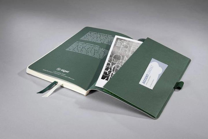 Produktbild Sigel SOFTCOVER FLEXIS - Notizbuch (A5, Kariert, Weicher Einband)