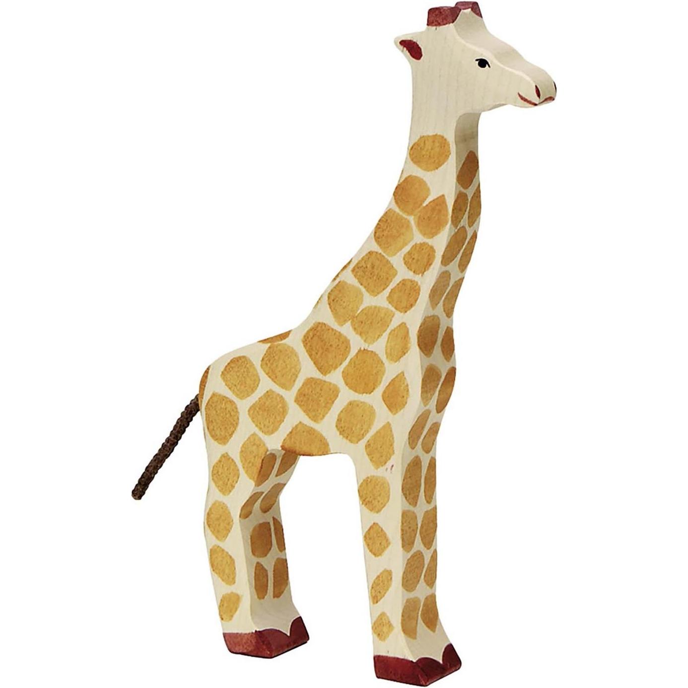 Holztiger Giraffe