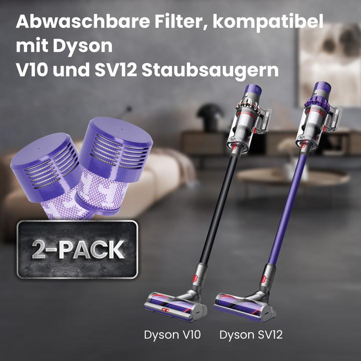 Produktbild Extralink Filter für Staubsauger 2 Stk Dyson V10/SV12