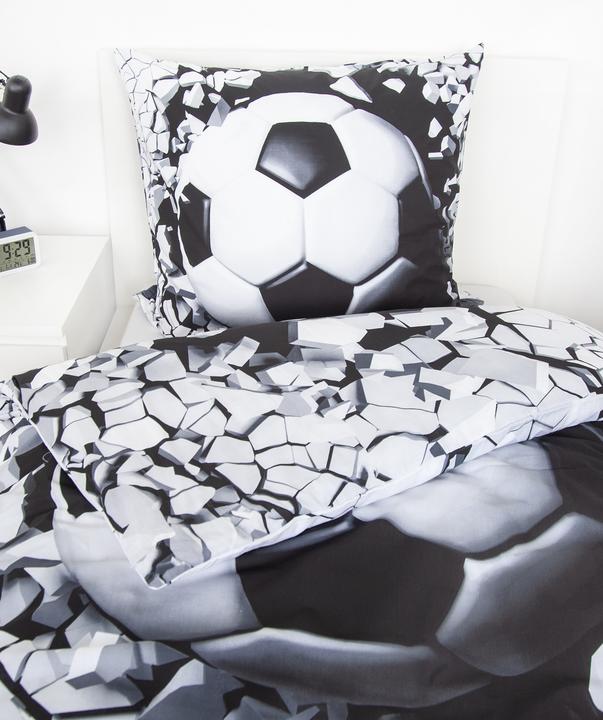 Actual product image Herding 3D football bed linen