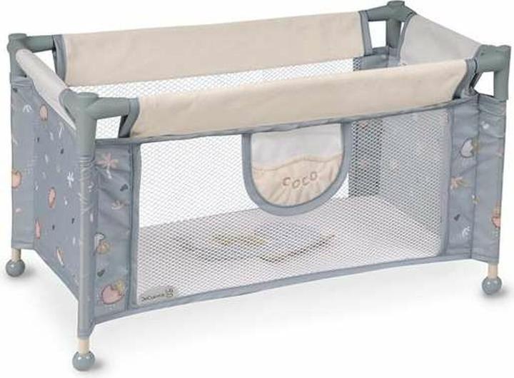 DeCuevas Reisebettchen Coco 50 x 29 x 30 cm Blau