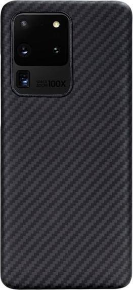 Actual product image Pitaka MagEz Case for S20 U Black/Grey Twill