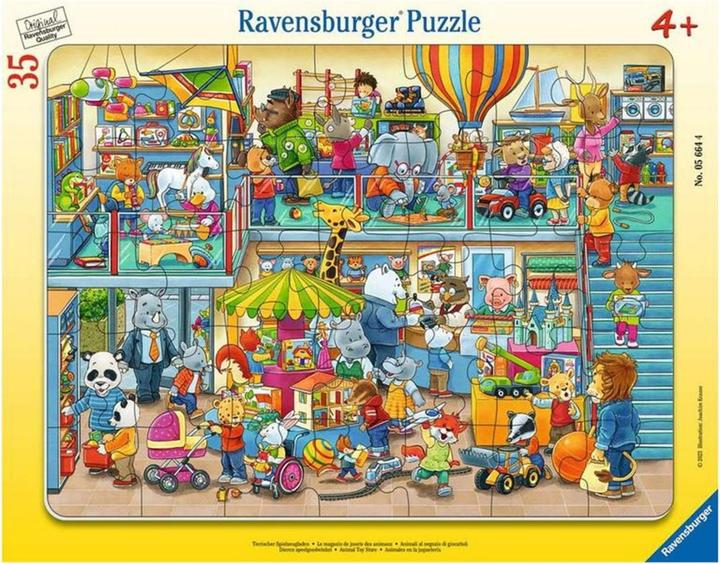 Ravensburger Negozio di giocattoli per animali (35 pezzi)