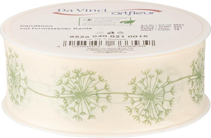 Produktbild Viana Dekoband Geschenkband Pusteblume