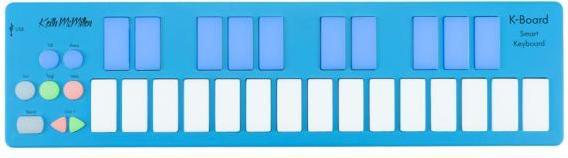 Keith McMillen McMillen K-Board MIDI-Controller Aqua mit Kopfhörer (Keyboard)