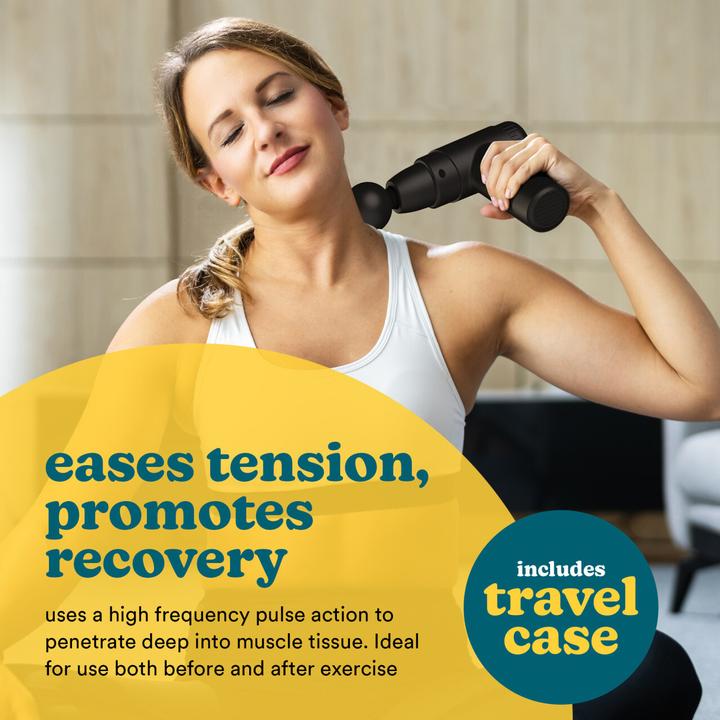 Actual product image Homedics PGM-45BK NOVO Mini Massage Gun (6 Steps, 60 min)